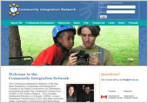 Community Integration Network website